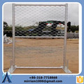 High quality 50*50mm galvanized chain link temporary fence/temporary chain link fence/ chain link fence with stands